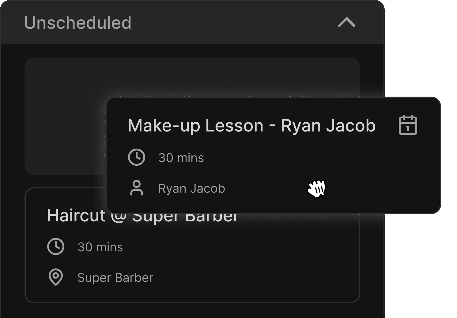 Simplify scheduling preview